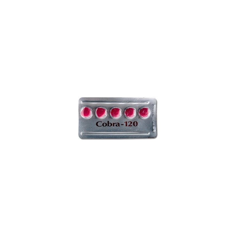 Cobra 120 mg / 5 Tabletten - Sildenafil Citrat