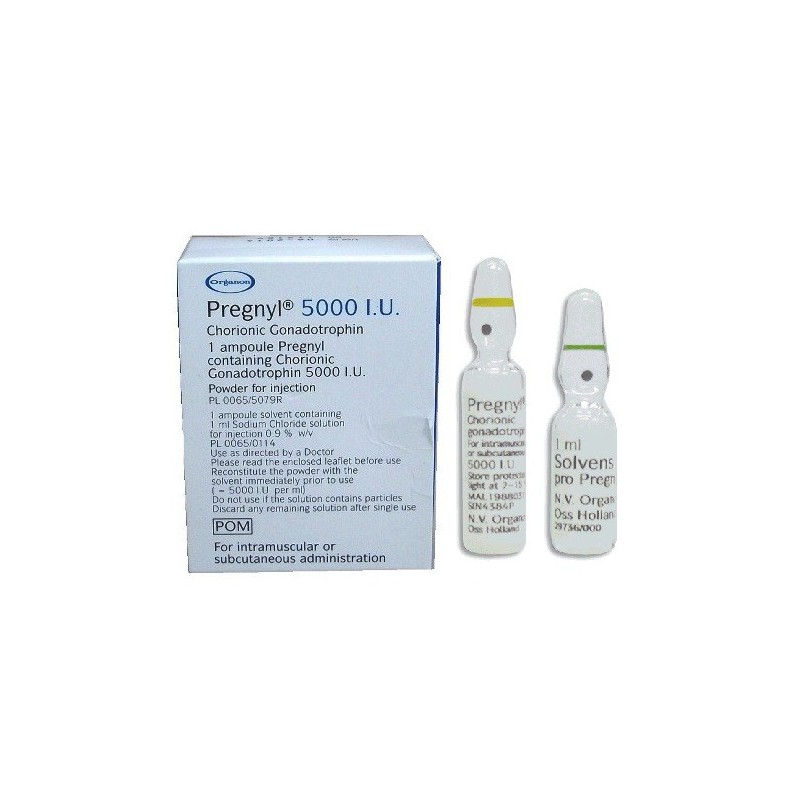 Pregnyl Organon 5000 I.U