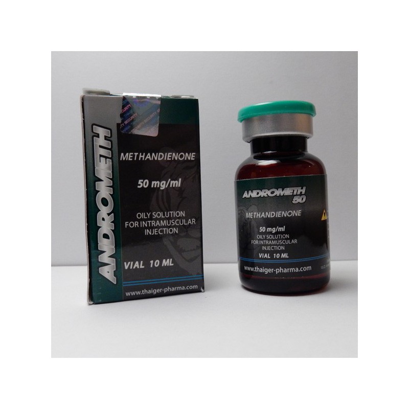 Andrometh 50 (Methandienone Injectable) Thaiger Pharma, 50 mg/ml, 10 ml