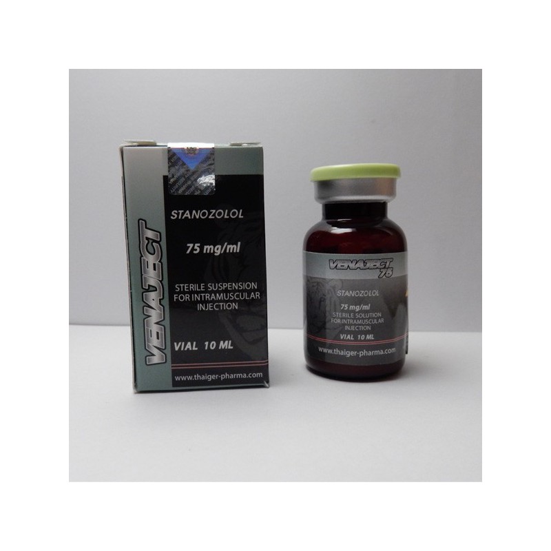 Venaject 75, (Stanozolol injectable) Thaiger Pharma, 750mg/10ml