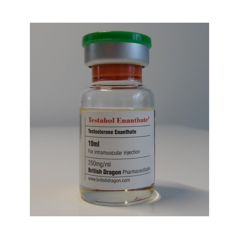 Testabol Enanthate (Enanthate de testostérone) British Dragon, 250 mg / ml, 10 ml