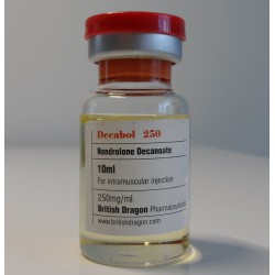 Decabol 250 (Decanoato de Nandrolona) British Dragon, 250 mg / ml, 10 ml