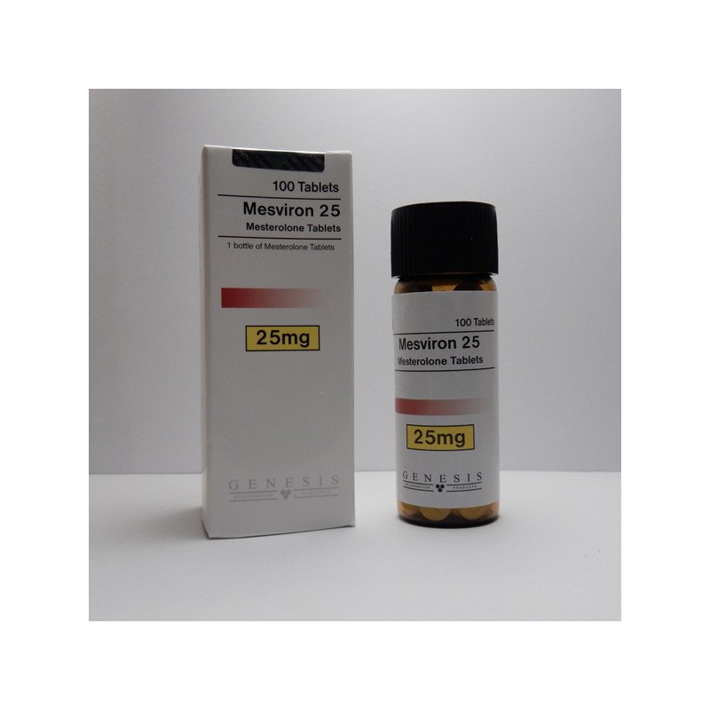 Mesviron 25 (mesterolone) Genesis, 100 tabs / 25mg