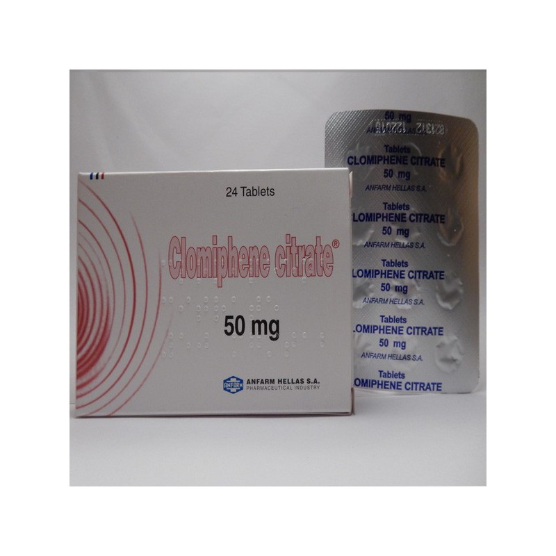 Citrato de clomifeno 12 comprimidos / 50 mg