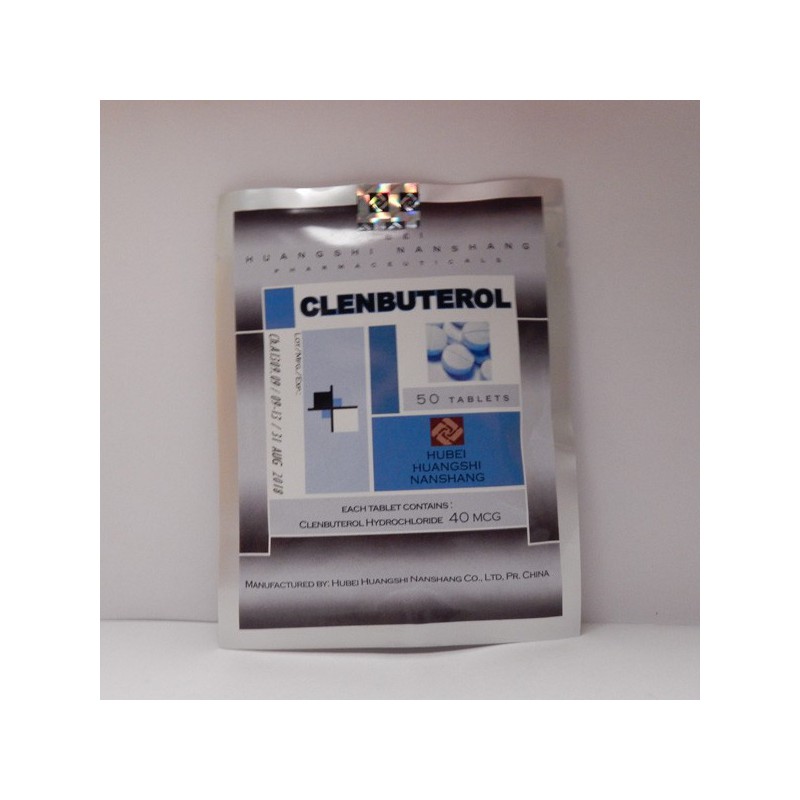 Clenbuterol Hubei 40 mcg/Tab. (50 Tabletten)