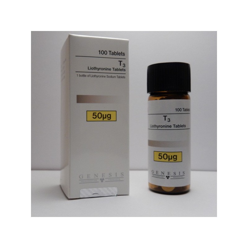 T3 (Luthyronin-Natrium ) Genesis, 100 Tabletten / 50 mcg