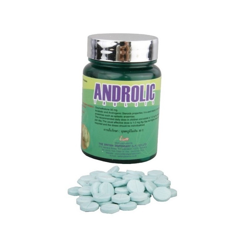 Androlic 100 Tabs / 50 mg