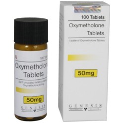 Oxymetholon Genesis, 100 Tabletten / 50 mg